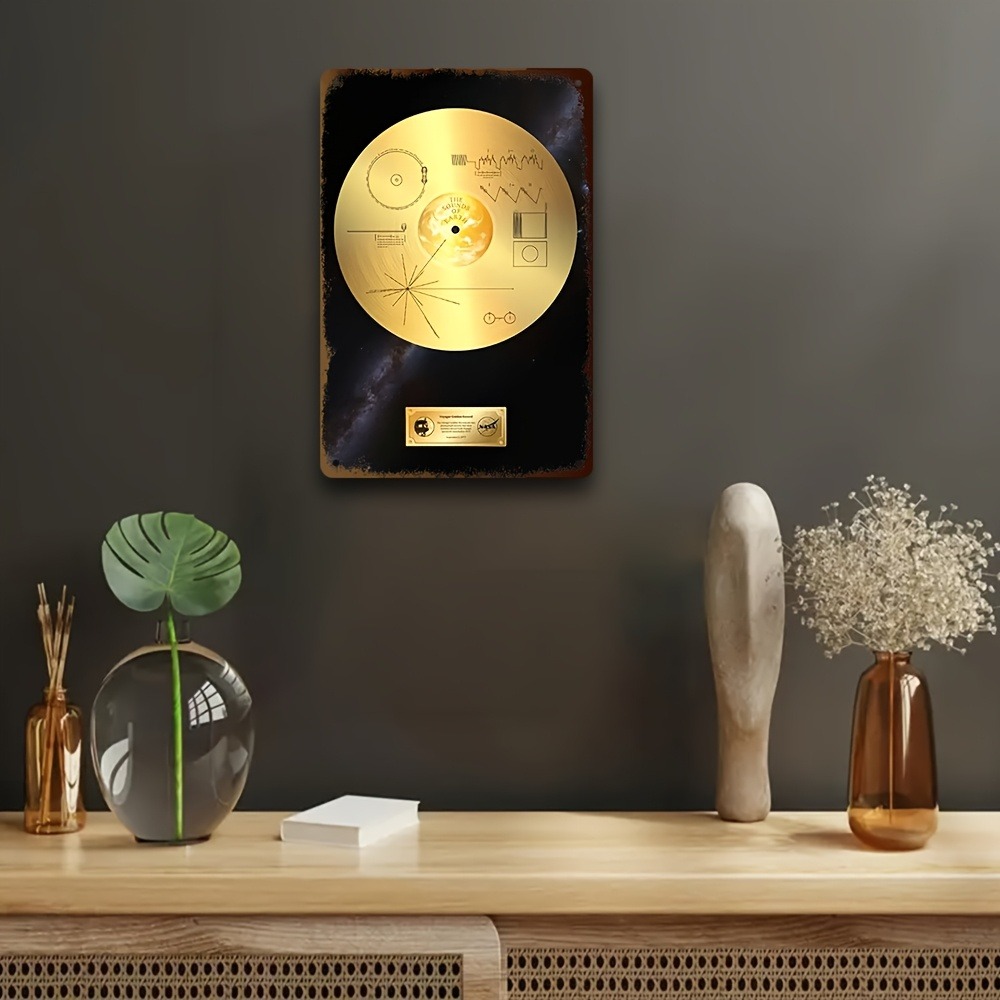 Retro Space Voyager Golden Rec – Star Map Poster Bewertung und Preis