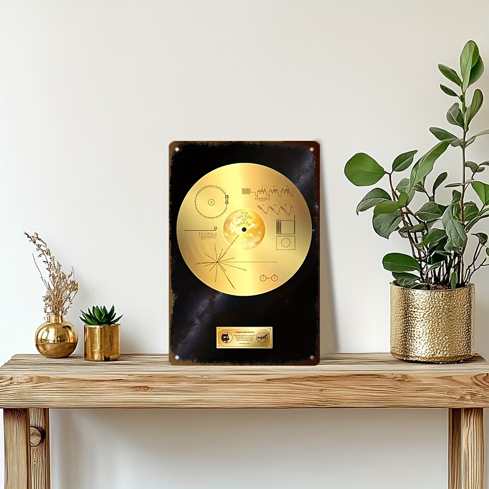 Retro Space Voyager Golden Rec – Star Map Poster Bewertung und Preis